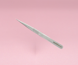 Straight Tweezers with grip